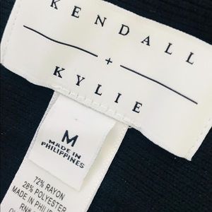 Kendall & Kylie ribbed top